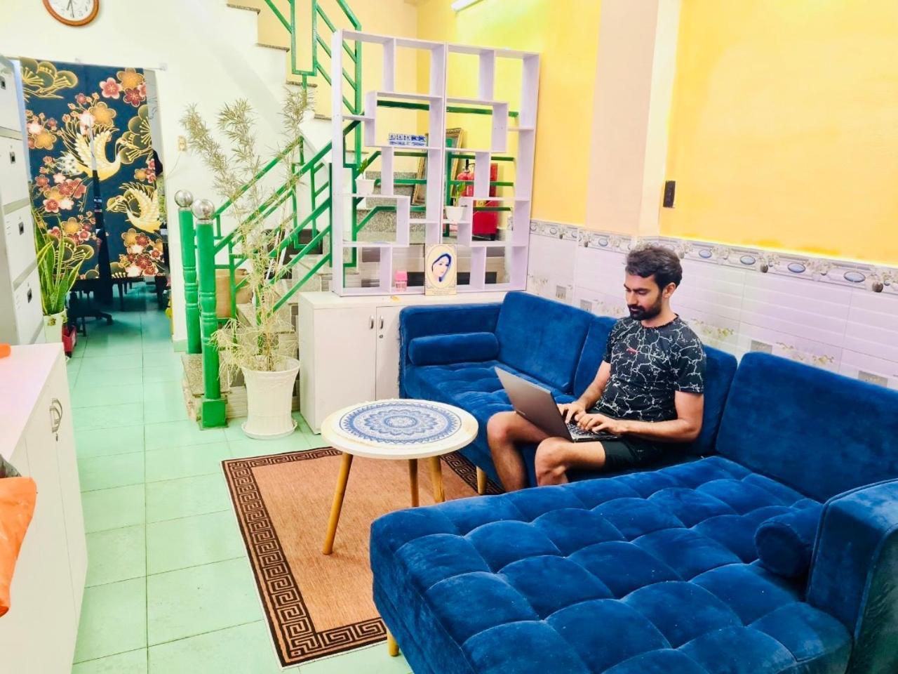 花ren Hostel Bandar Ho Chi Minh Luaran gambar